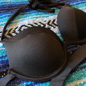 Victoria Secret Black Push-up Bikini Top